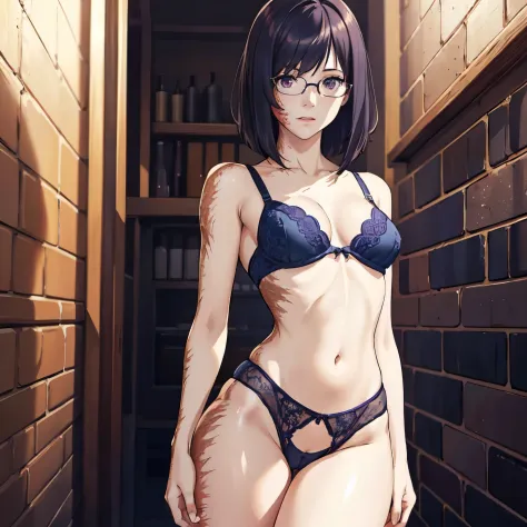 realistic, 8k, thick outlines, (vibrant shadows), deep shadows, detailed eyes, full height, (high quality), high detailed background, (realistic shadows), HD shadows, masterpiece, high detailed face, high detailed finger, older girl, ((megane)), (((very sh...