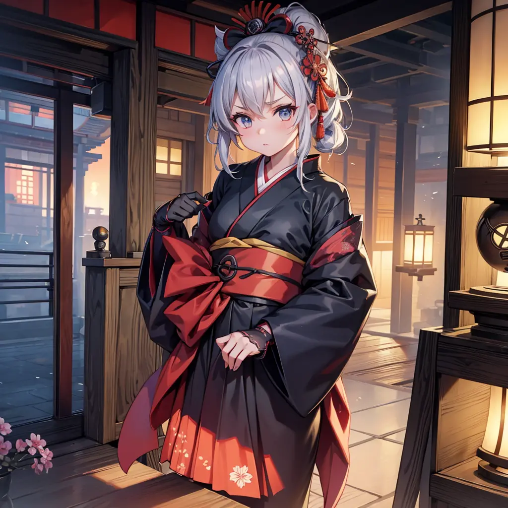 gear katana、bushido、Girl in Kimono、Karakuri、