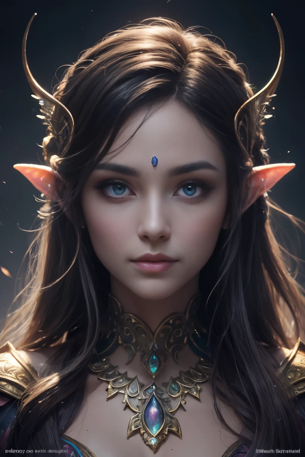 (Best quality, 4k, High-resolution, Masterpiece:1.2), Ultra-detailed, Realistic, Radiant lighting, Epoch Elves, Portraits, Fantastical colors, Fine art, Ethereal beings, Dreamlike, Whimsical creatures, Detailed facial features, Glowing eyes, Elven beauties, Ethereal glow, Mythical creatures, Harmonious composition, Dazzling colors, Stunning visual effects, Otherworldly appearance, Mesmerizing artistry, 