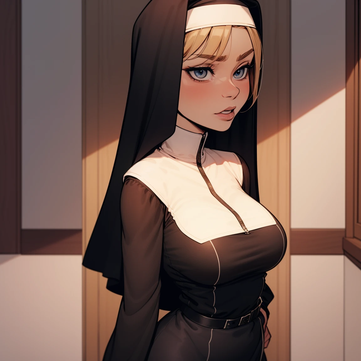 nun, western artstyle