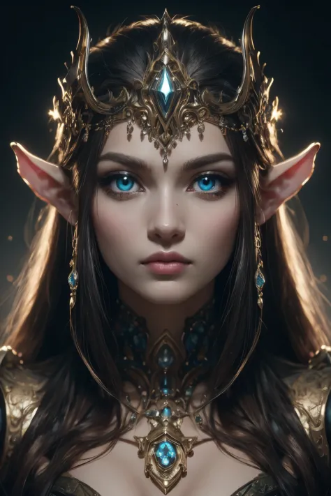 (best quality, 4k, high-resolution, masterpiece:1.2), ultra-detailed, realistic, radiant lighting, epoch elves, portraits, fanta...