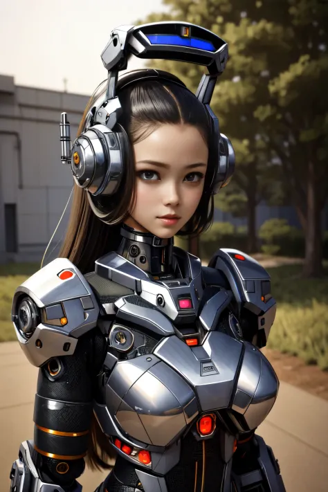 perfect android girl, cyborg - girl, cute cyborg girl, robot girl, girl in mecha cyber armor, beutiful girl cyborg, cyborg girl,...