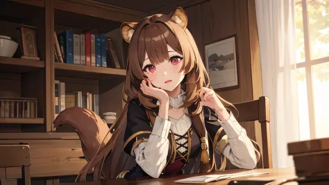 (Best quality), (extremely detailed CG Unity 8k wallpaper), (very detailed), ((absurdity)), Detailed beautiful eyes,
Raphtalia, ...