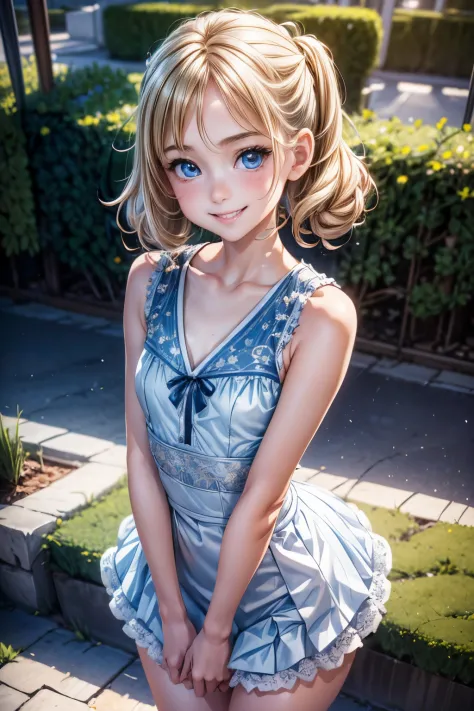 (best quality, 4k, 8k, high resolution, masterpiece: 1.2), ultra detailed, (realistic, photorealistic, photorealistic: 1.37), wearing a sexy white lace victorian dress, beautiful detailed blue eyes, beautiful blonde hair detailed, beautiful detailed lips, ...