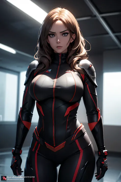 A superheroine, sexy, big breasts, dynamic pose, 3d, (8k), detailed texture,(hyperdetailed), (photo realistic), cinematic light,...