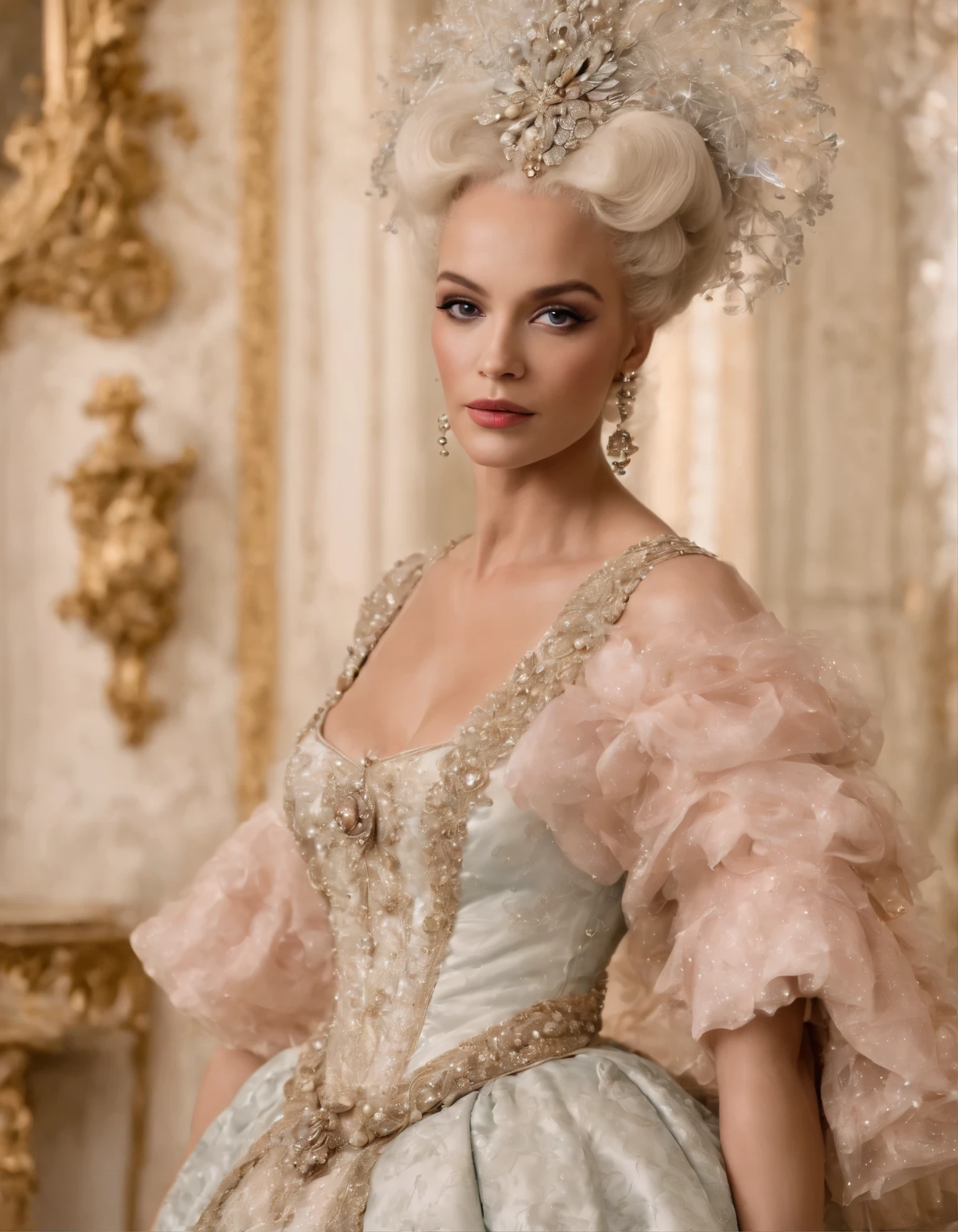 Tenue marie antoinette sale