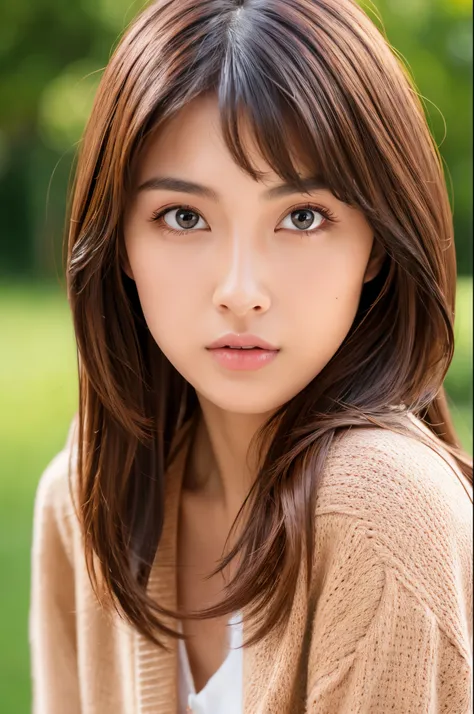 8k, top-quality, ​masterpiece, realisitic, photorealsitic, ultra-detailliert, natural sunlight, extremely detailed face and skin...