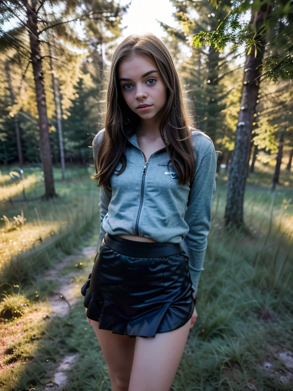 16 Year Old Teen, Brunette, Small Breasts, Petite Russian Teen Girl, Cute -  SeaArt AI