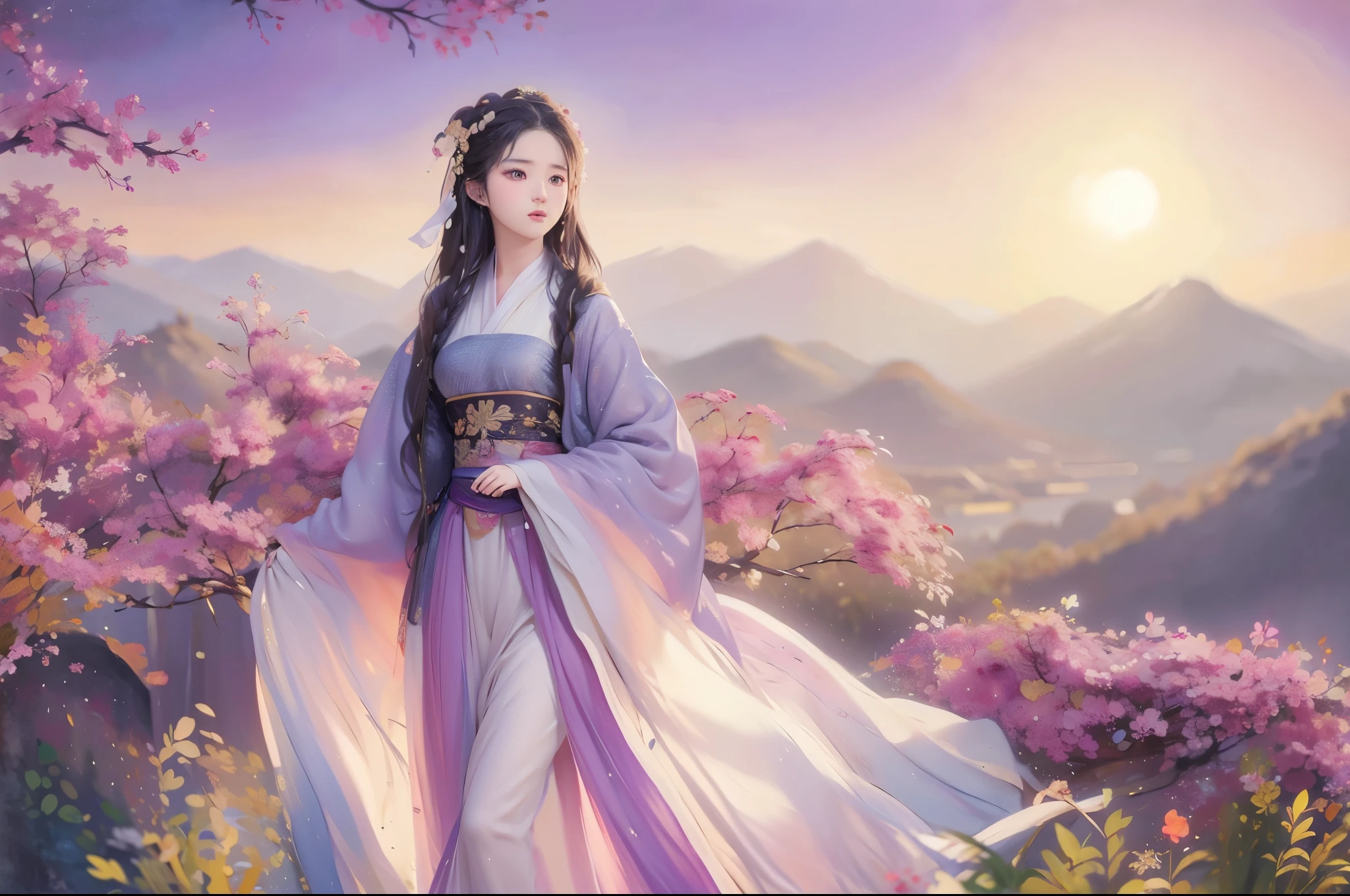 Liu Yifei, 1fille, hanfu, Meilleure qualité, chef-d&#39;œuvre,