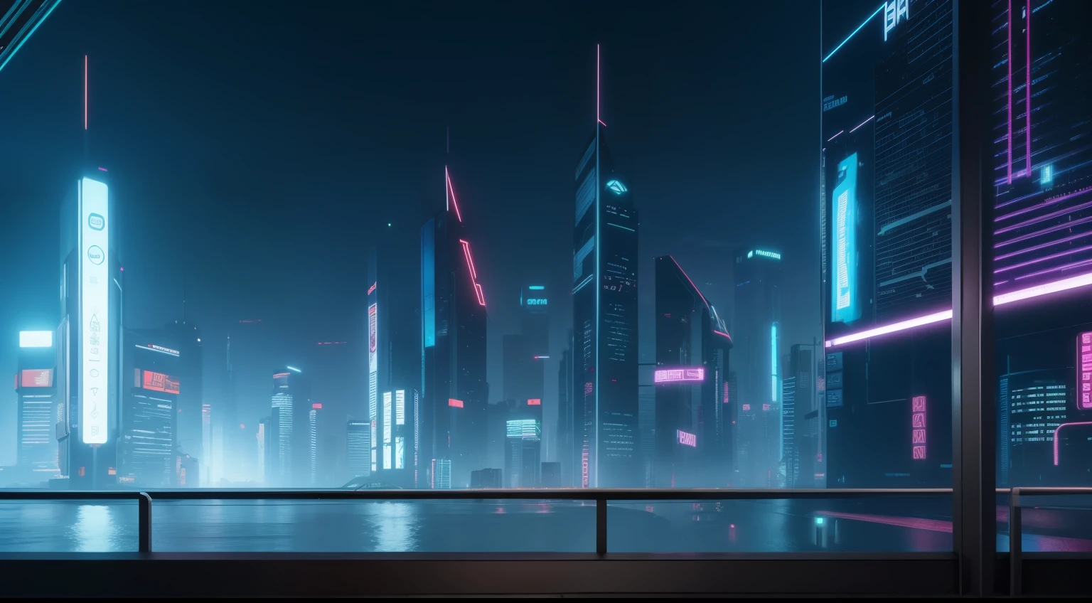 cyberpunk background