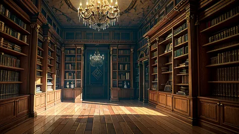 （（（masterpiece、highest image quality、highest quality、highly detailed unity 8ｋwallpaper）））、（（（fantasy、grand library）））、（lined boo...