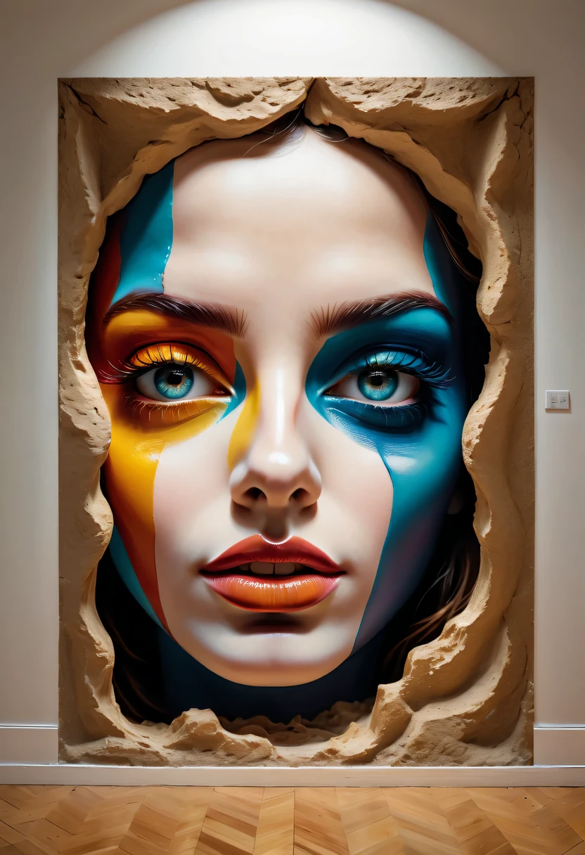 (mejor calidad,4k,8K,Alta resolución,obra maestra:1.2),Súper detallado,(actual,photoactual,foto-actual:1.37),Arte de la ilusión óptica,Mural,obra de arte 3d,
visión desconcertante,astounding obra maestra,ilusión óptica real,pintura hiperreal,impecablemente detallado,impresionante percepción de profundidad,aparecer desde la pared,
trompe l&#39;efecto ojo,impacto visual,Impresionante tecnología,relación de ejecución perfecta,meticulosa atención al detalle,perfect realism,obra de arte fascinante,Ilusión de profundidad,
aparentemente tridimensional,natural,Colores brillantes,perspectiva asombrosa,engaño perceptual,impresionante artesanía,realidad distorsionada,efecto de alucinación,Increíble ilusión óptica,
Dibuja sombras y luces de manera experta,Impresionantes texturas y sombreados.,Impresionante creatividad,Obras de arte asombrosas,Uso profesional de luces y sombras.,Impresionante juego de profundidad y perspectiva.