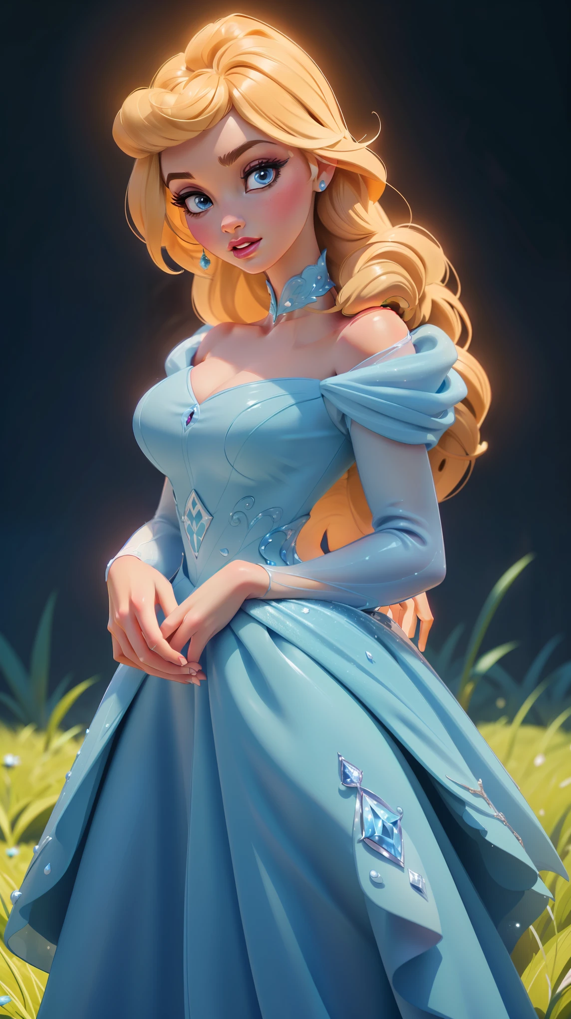 Elsa-Cinderella Fusion, Merging models, melting, Cinderella&#39;s clothes, 1girl, Beautiful, character, Woman, female, (master part:1.2), (best qualityer:1.2), (standing alone:1.2), ((struggling pose)), ((field of battle)), cinemactic, perfects eyes, perfect  skin, perfect lighting, sorrido, Lumiere, Farbe, texturized skin, detail, Beauthfull, wonder wonder wonder wonder wonder wonder wonder wonder wonder wonder wonder wonder wonder wonder wonder wonder wonder wonder wonder wonder wonder wonder wonder wonder wonder wonder wonder wonder wonder wonder wonder wonder, ultra detali, face perfect, seductive, flirting