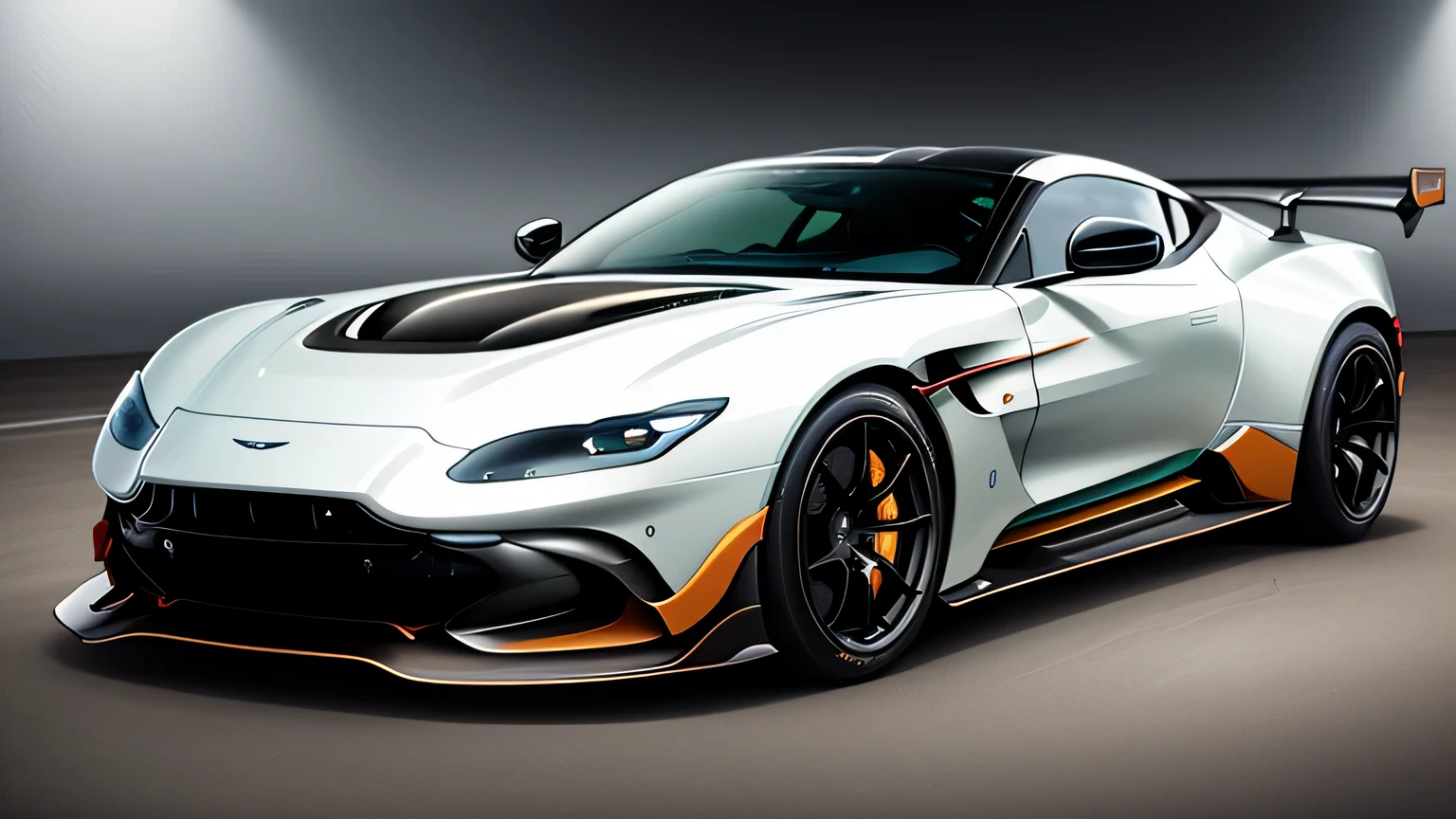 Masterpiece, hyper-realistic, high quality, ASTON MARTIN car,