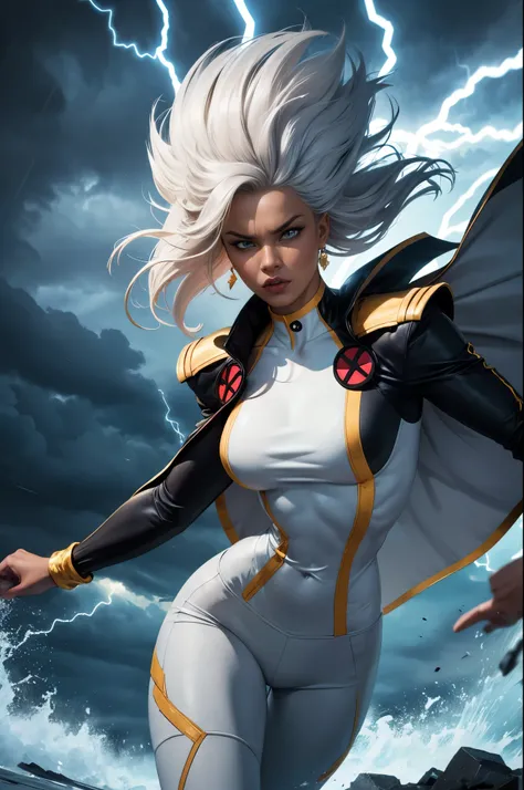 Storm | X-Men Animated Series (cartoon character) | ownwaifu - SeaArt ...