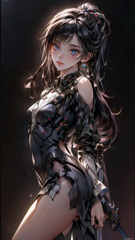 ((highest quality)), ((masterpiece)), (detailed:1.4), 。.。.。.3d, beautiful cyberpunk woman image,nffsw(high dynamic range),ray tr...