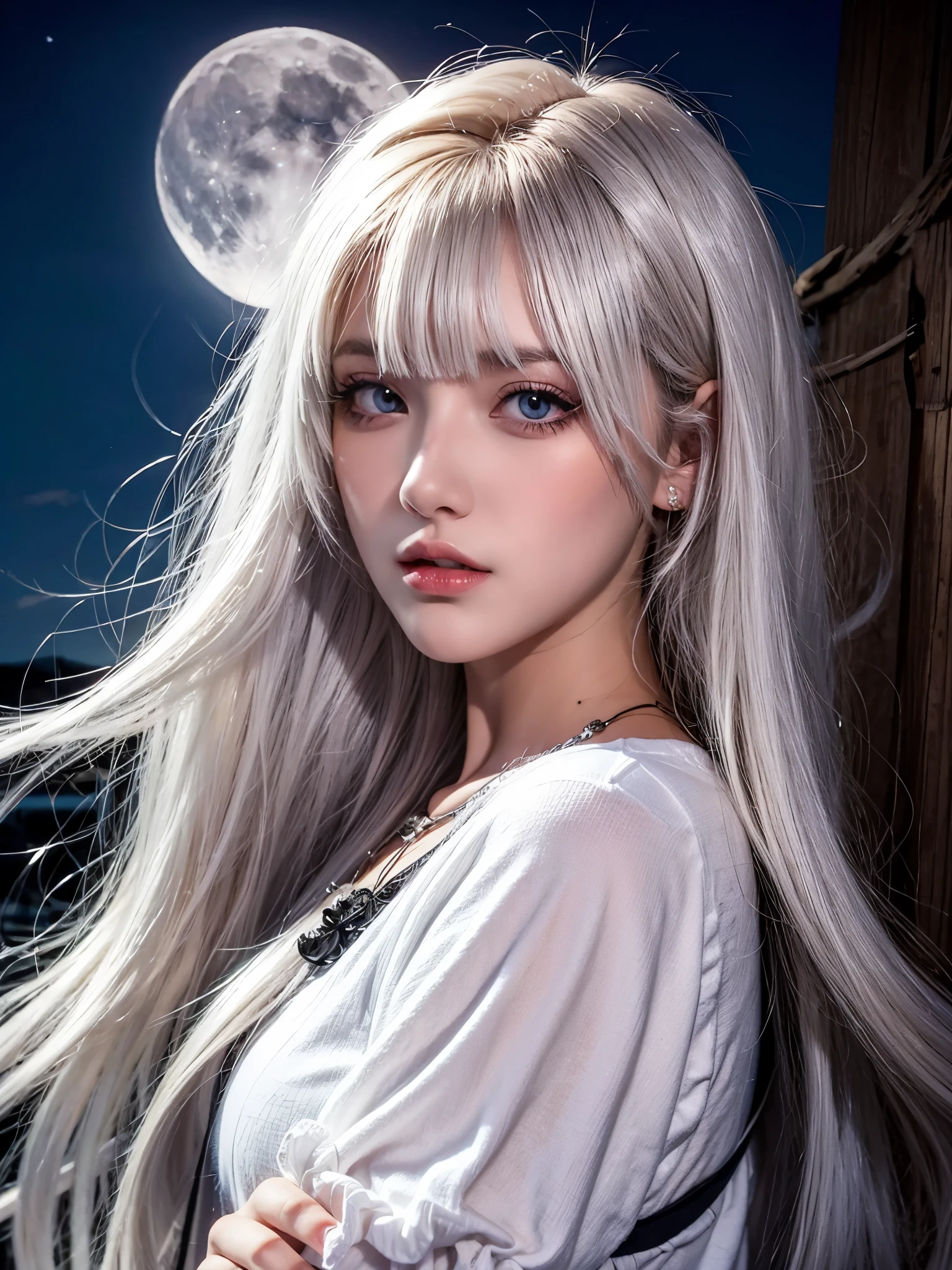 White Moonlight Girl  