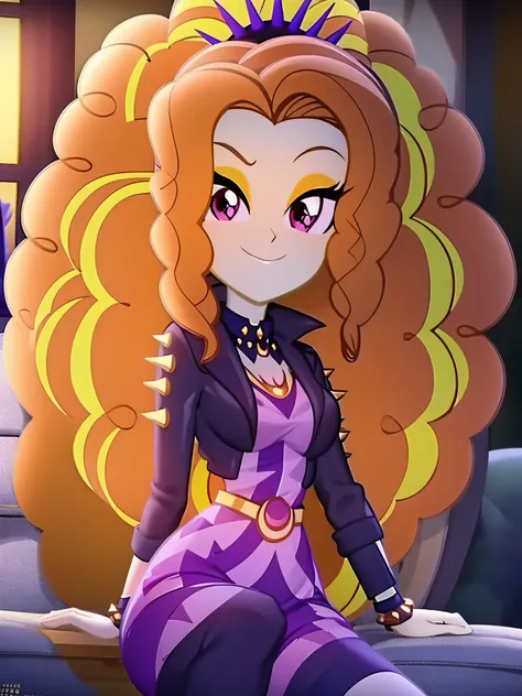 adagio dazzle, drunken, eye smile, (shy, blushed - SeaArt AI