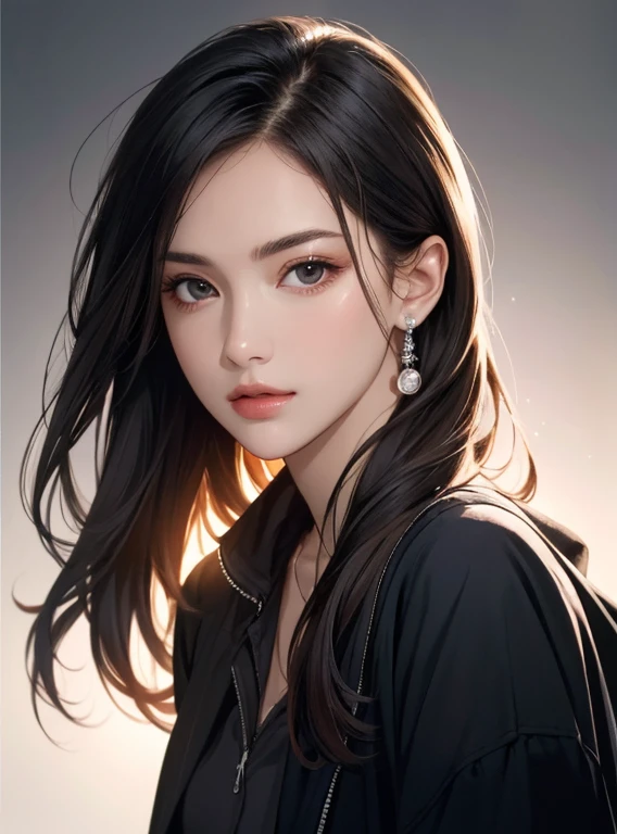 1girl,Rim lighting,black eyes,upper body,
stunning gradient colors,
(masterpiece, best quality:1.4),photorealistic,realistic, photo-realistic,