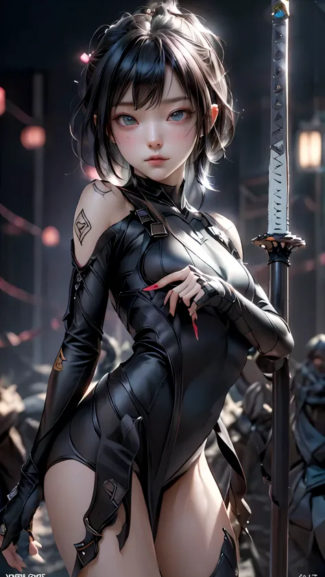 ((highest quality)), ((masterpiece)), (be familiar with:1.4), 。.。.。.3D, beautiful cyberpunk woman image,nffsw(high dynamic range...