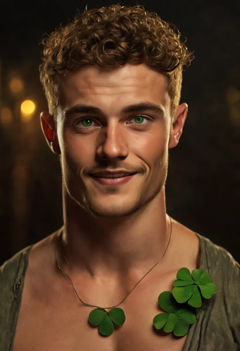 solo, male focus, (masterpiece, ultra quality, high resolution, 8k, intricate: 1.2), (detailed face:1.2), handsome, young irish ...