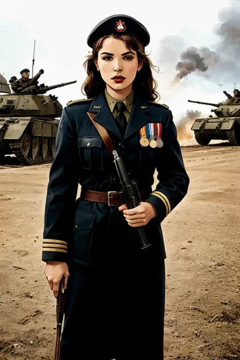 ww2 aesthetic - SeaArt Al - Free Al Art Generator