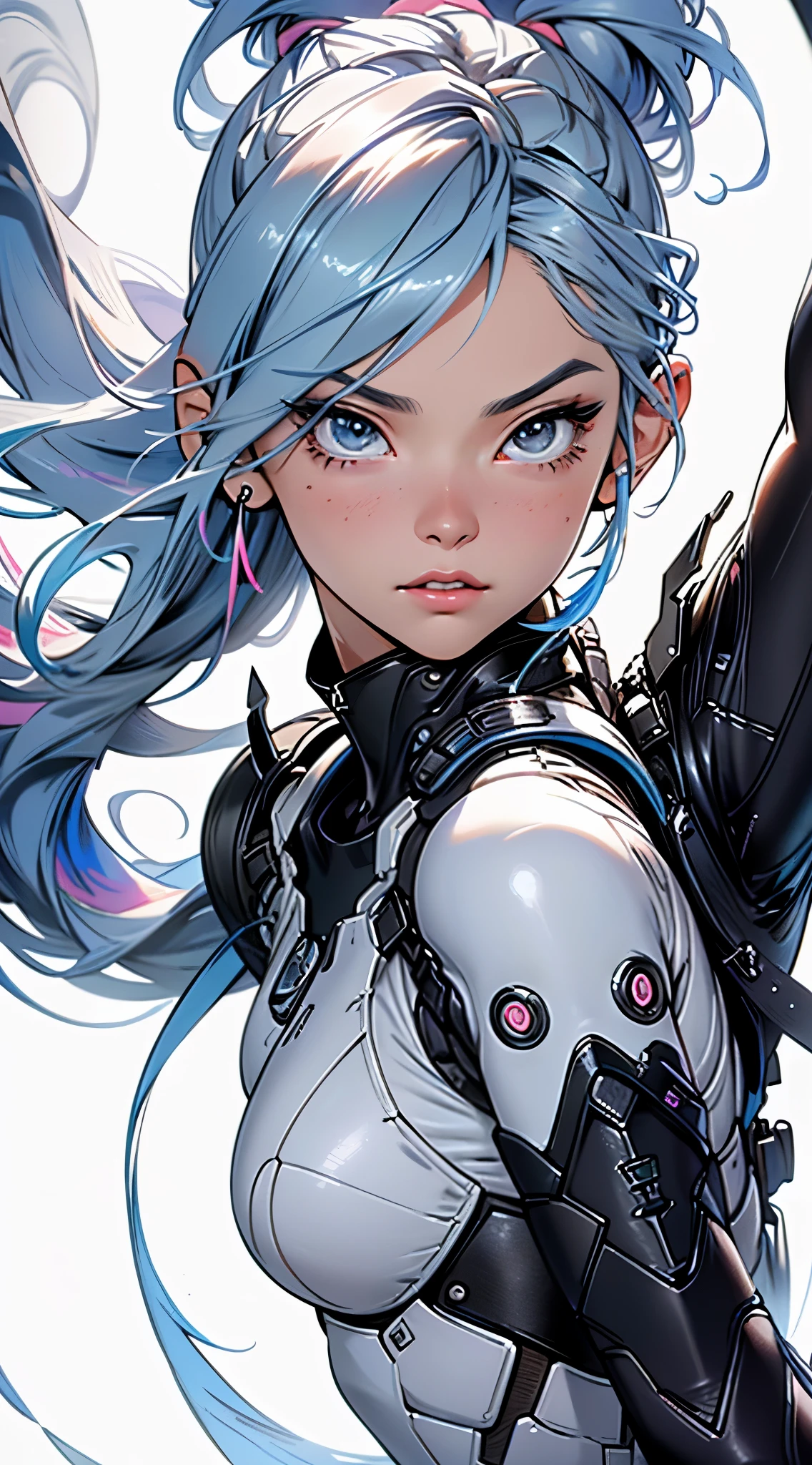 long baby-blue hair girl, light gray skin (dynamic pose:1.0),embarrassed, sharp focus,(ultra detailed,extremely detailed),(photorealistic artwork:1.37),(extremely detailed CG unity 8k wallpaper),(((vibrant colors,vibrant theme))),(intricate),(masterpiece),(best quality),
