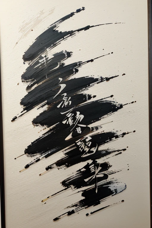 (best quality,highres,masterpiece:1.2),detailed calligraphy,brush strokes,ink splatter,cursive writing,artistic font,classic elegance,traditional technique,beauty in simplicity,inking,
contrast between thick and thin strokes,chinese characters,textured paper,subtle shades of black and gray,graceful curves and angles,precision and balance,traditional ink-wash painting,flowing fluidity,vivid poetic expression,brush scrollwork,dried ink marks,one brush stroke at a time,wisdom and tranquility,expressive and dynamic,ancient art form,poetry and philosophy