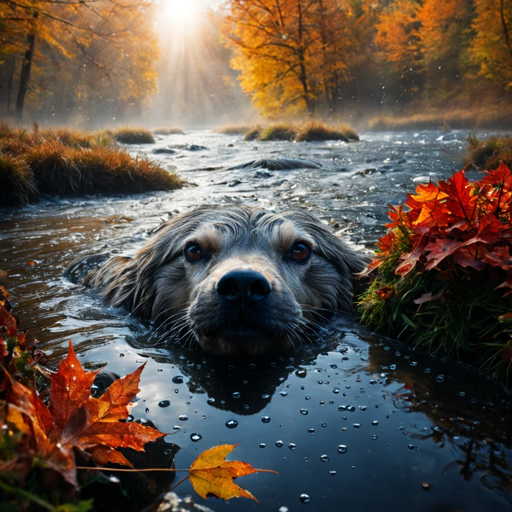 In the autumn season, they can be seen swimming powerfully up rivers and creeks ais-waterdrops 