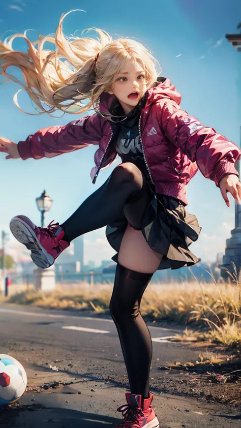 girl kick