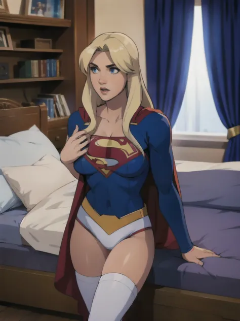 dc comics, supergirl,white panty