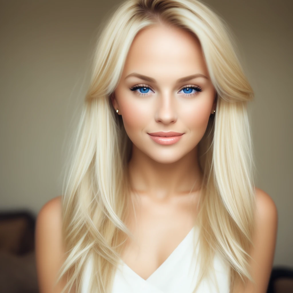 Jolie femme blonde