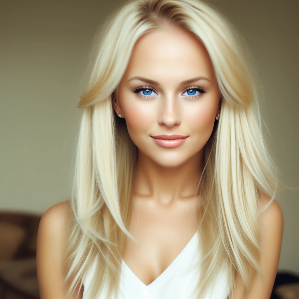 Jolie femme blonde