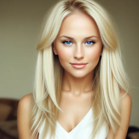 Pretty blonde Woman