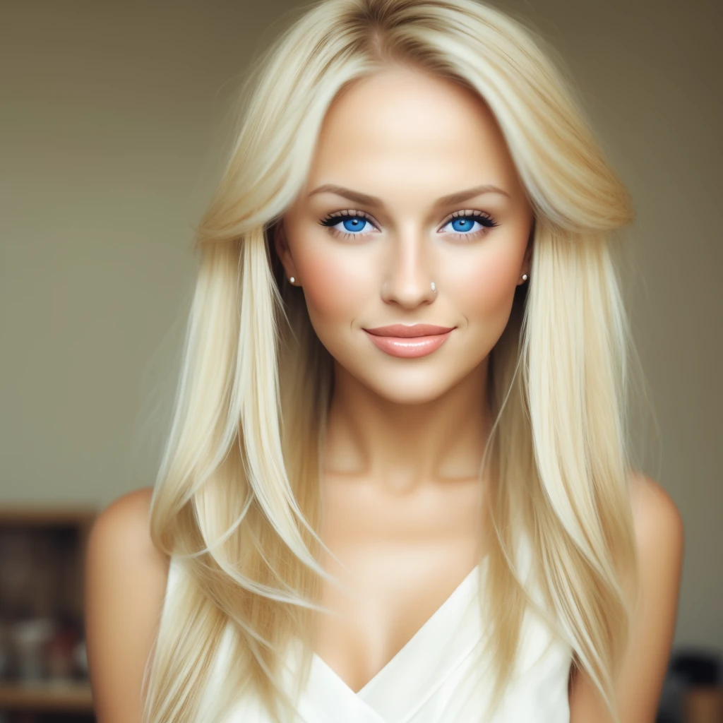 Jolie femme blonde