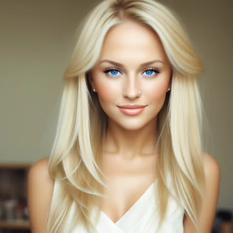 Pretty blonde Woman