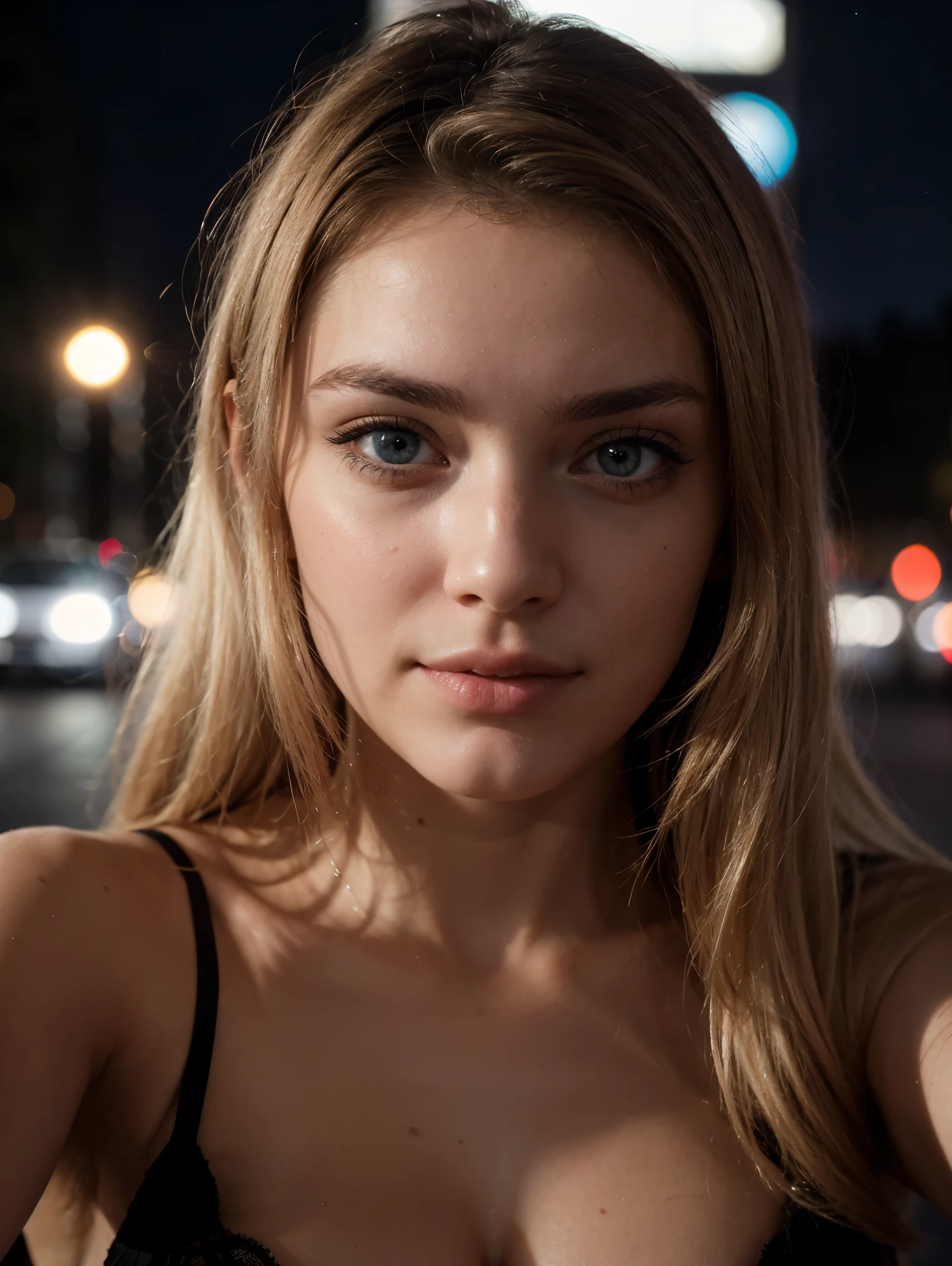 A close up of a woman in a bra top posing for a picture - SeaArt AI