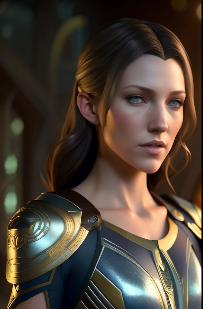 a cgi render, young Katie Cassidy wearing silver threads, art by aleksi briclot and alphonse mucha and william-adolphe bougeureau,
octane render, 8k texture, very detailed, raw, hdr