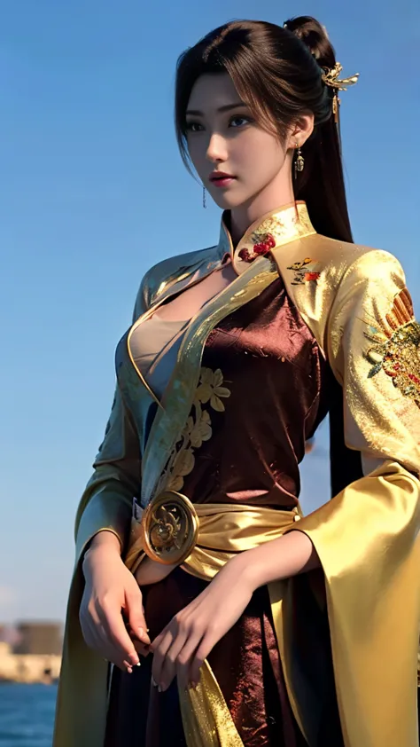 high quality images work of art masterpiece 1.3 beautiful asian girl cosplay Animation Da_yunxu animation perfect world with che...