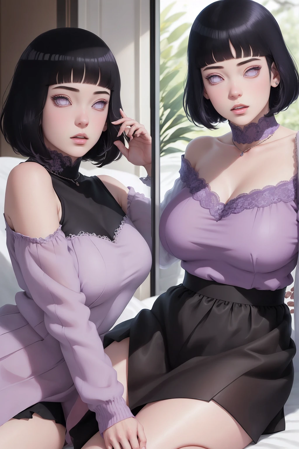 Hinata Hyuga + Сиськи