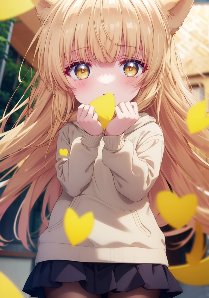 Mahirusha, Mahiru Shiina, bangs, blondes Haar, braune Haare, (gelbe Augen:1.3), erröten,lächeln, Kapuzenpullover mit Katzenohren,Minirock,schwarze Strumpfhose,ショートブーツBRECHEN outdoor,In der Stadt,歩いてる
BRECHEN looking at viewer, (Cowboy-Schuss:1.5),
BRECHEN (Meisterwerk:1.2), höchste Qualität, hohe Auflösung, Einheit 8k Hintergrundbild, (Figur:0.8), (schöne und feine Augen:1.6), Sehr detailliertes Gesicht, Perfekte Beleuchtung, Sehr detaillierte CG, (perfekte Hände, perfekte Anatomie),