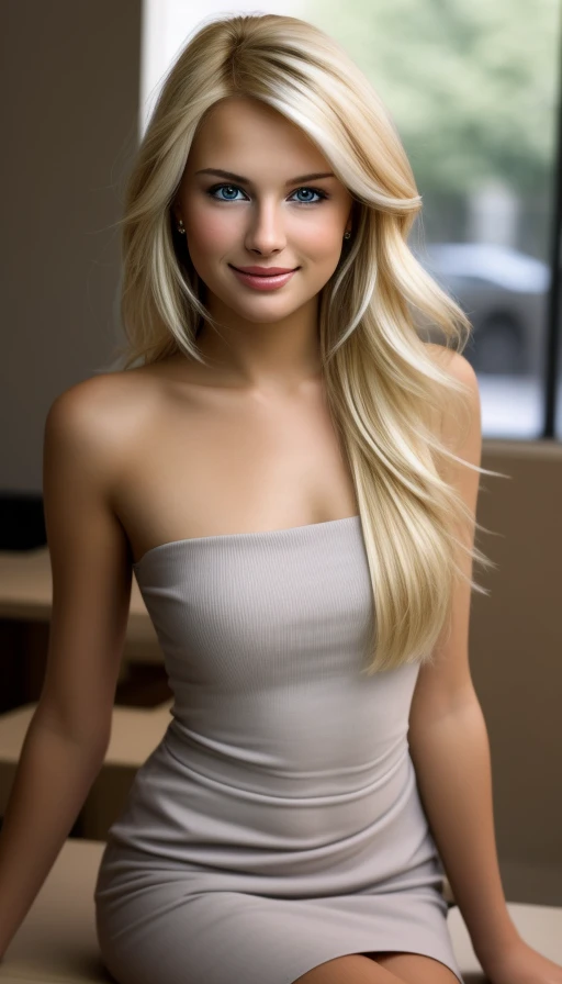 Pretty Blonde Woman