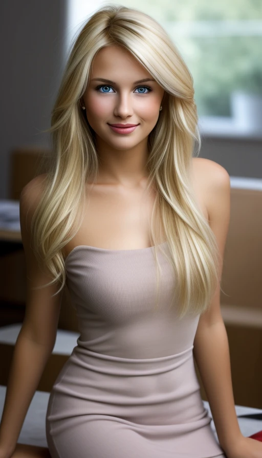 Jolie femme blonde