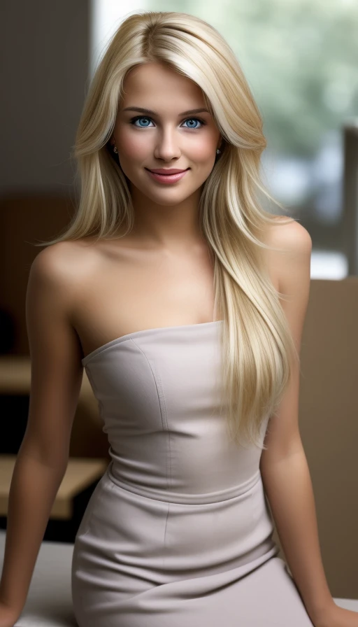 Pretty Blonde Woman