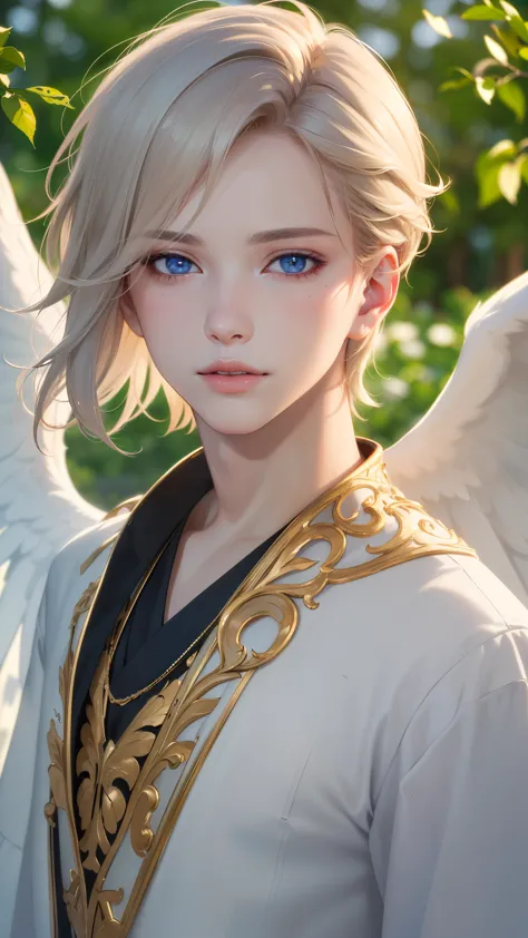 (best quality,4k,8k,highres,masterpiece:1.2),ultra-detailed,(realistic,photorealistic,photo-realistic:1.37),portraits,
anime,boy with beautiful detailed eyes,boy with beautiful detailed lips,anime boy with angel wings,anime boy in original clothing,anime b...