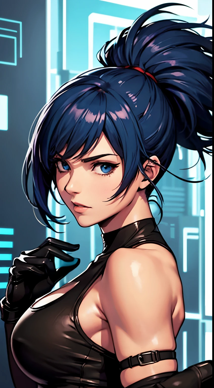 Profilbild, seitwärts, Leona heidern, kof2000, mehrere Winkel, Anmeldung bei der Polizei 