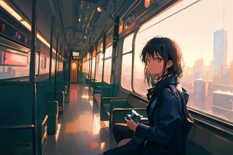 Create exquisite illustrations reminiscent of Makoto Shinkai's style, It has ultra-fine details and top-notch quality. Craft a c...