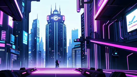 cyberpunk background