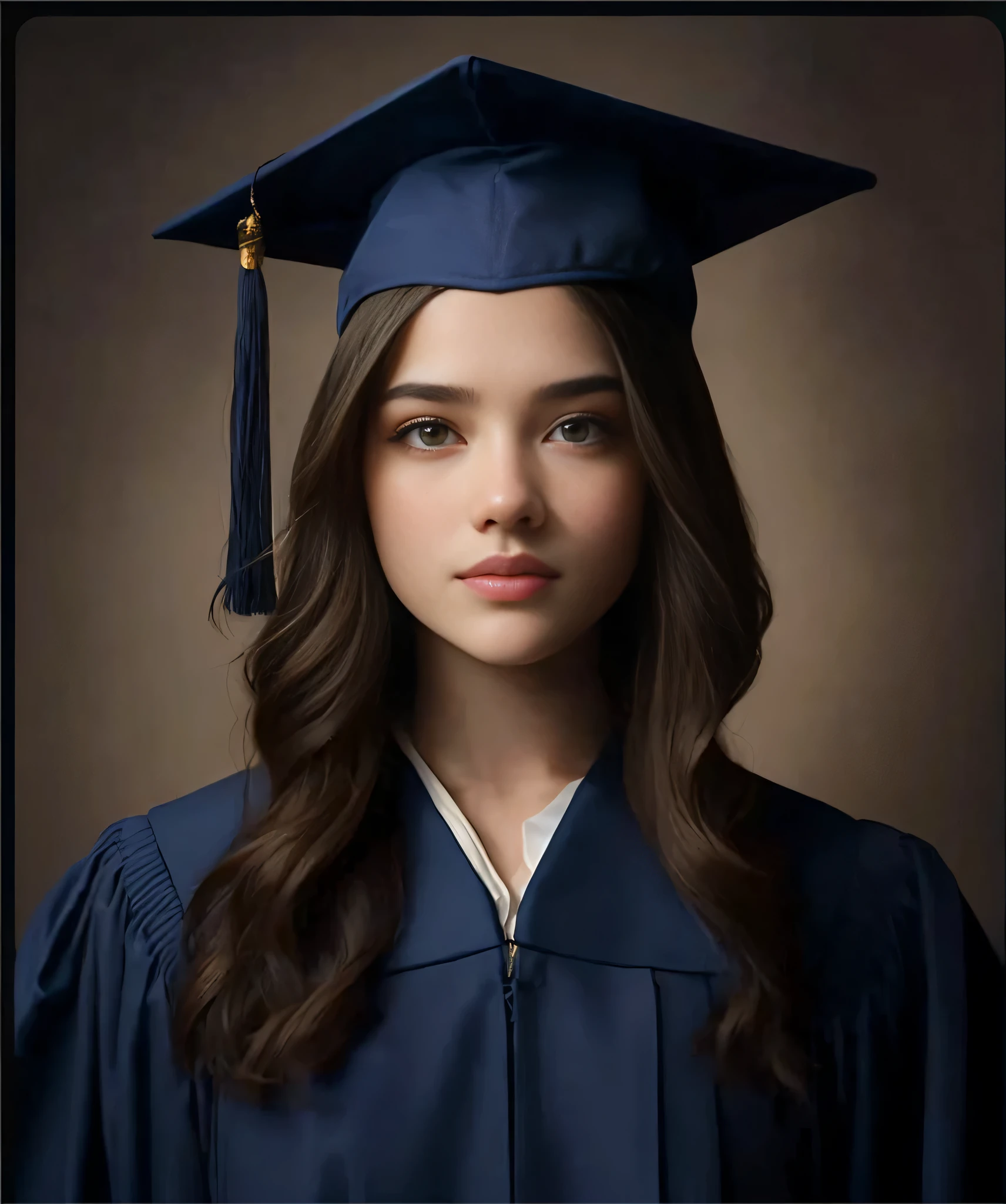 Wearing a graduation cap、multiple sclerosis. Arafad wearing a burqa poses for photos, graduation photo, Wear academic uniform, high quality portraits, Hailee Steinfeld, Perfect portrait composition, postgraduate, Anya Taylor-Joy portrait, portrait of sophie mudd, head and shoulders photography, masterpiece! Portrait of Alvin, perfectly centered portrait, Anya Taylor Joy, mackenzie foy