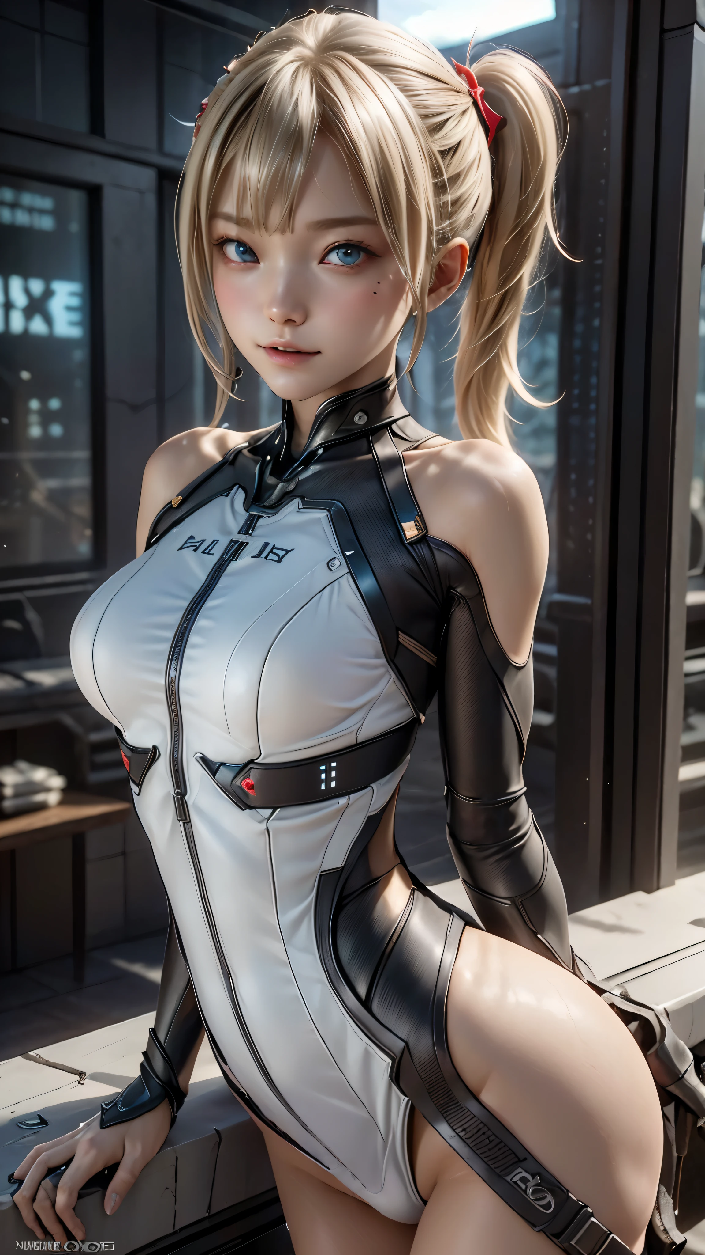 ((highest quality)), ((masterpiece)), (be familiar with:1.4), 。.。.。.3D, beautiful cyberpunk woman image,nffsw(high dynamic range),ray tracing,NVIDIA RTX,super resolution,unreal 5,scattered below the surface,PBR texturing,Post-processing,anisotropic filtering,written boundary depth,maximum clarity and sharpness,multilayer texture,Albedo and specular maps,surface shading,Accurate simulation of light-matter interactions,perfect proportions,octane rendering,two-tone lighting,wide aperture,Low ISO、White balance、Rule of thirds、8,000 students、(())(((white and red clothes)))((blonde))